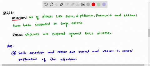 assertion-number-of-disease-like-polio-diphtheria-pneumonia-and-tetanus-have-been-controlled-to-larg