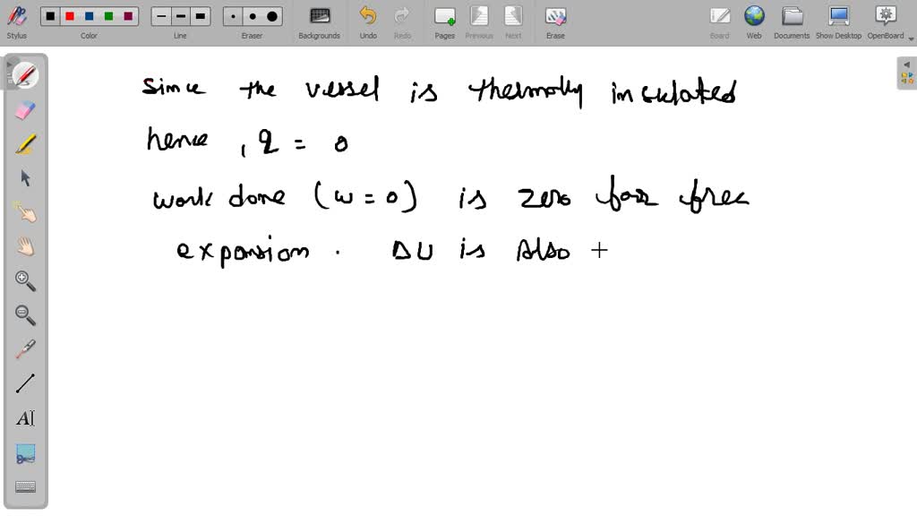SOLVED:A possible ideal-gas cycle operates as follows. (i) from an ...