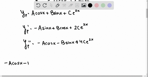 use-the-method-of-undetermined-coefficients-to-solve-each-differential-equation-yprime-prime9-ysin-x