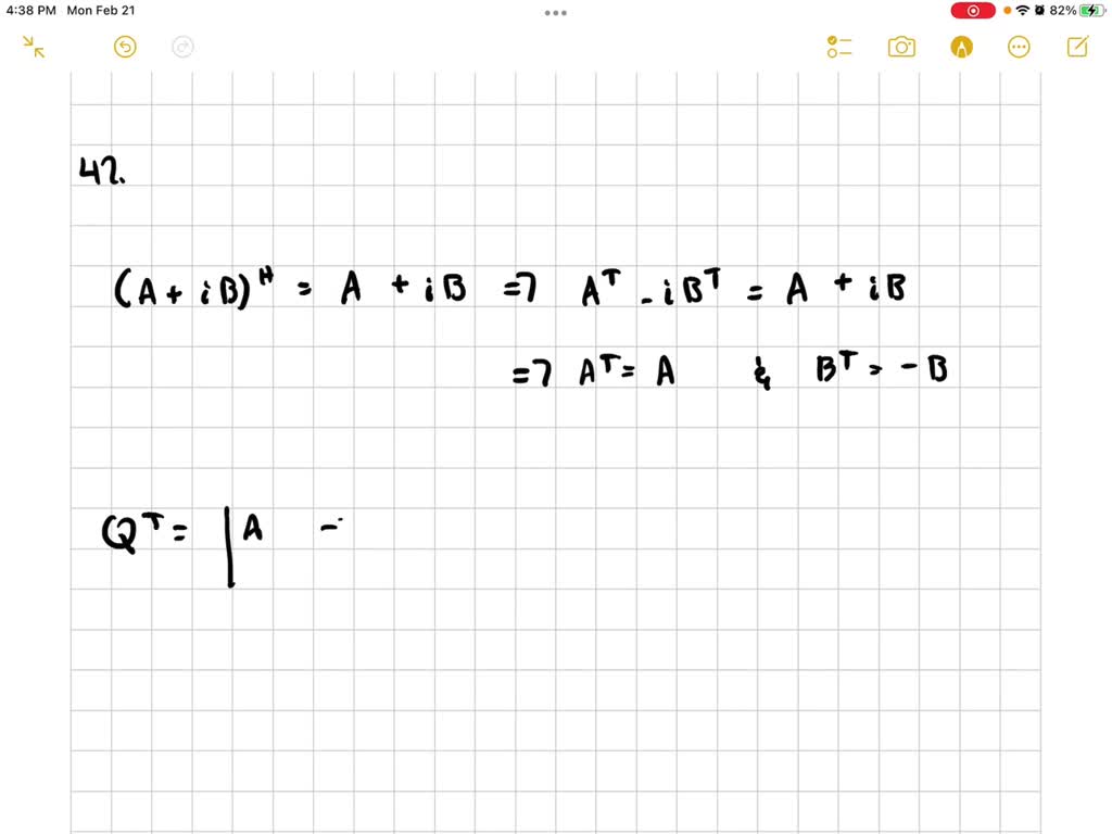 SOLVED:Two Hermitian Operators Anticommute: {A, B}=A B+B A=0 Is It ...