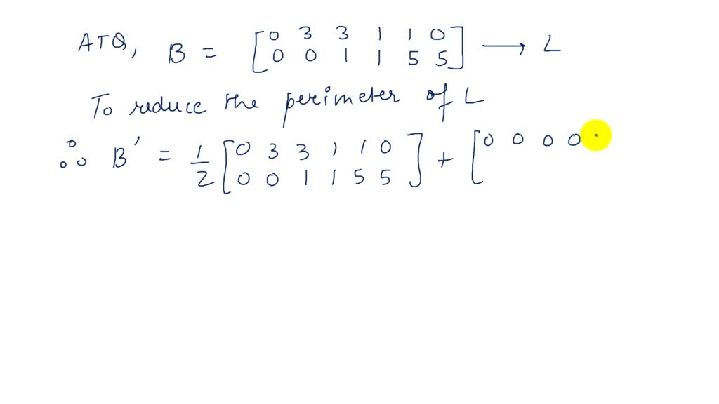 SOLVED:The figure shows the letter L in a rectangular coordinate system ...