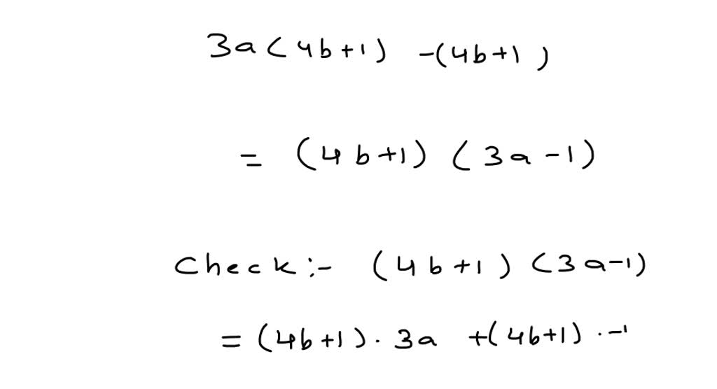 solved-factor-out-the-common-binomial-factor-3-a-4-b-1-4-b-1