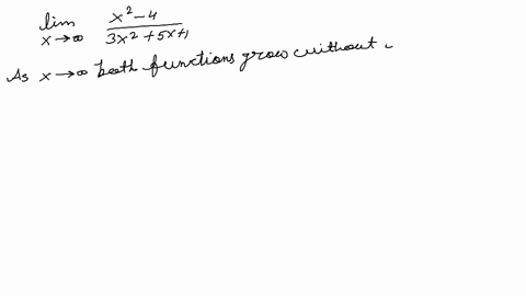 find-the-limit-use-lhopitals-rule-if-it-applies-lim-_x-rightarrow-infty-fracx2-43-x25-x1