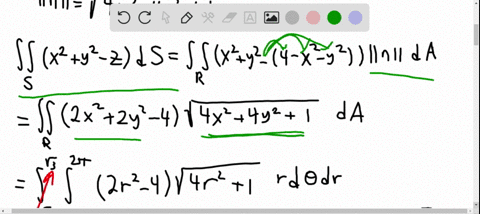 set-up-a-double-integral-and-evaluate-the-surface-integral-iint_s-gx-y-z-d-s-iint_sleftx2y2-zright-d