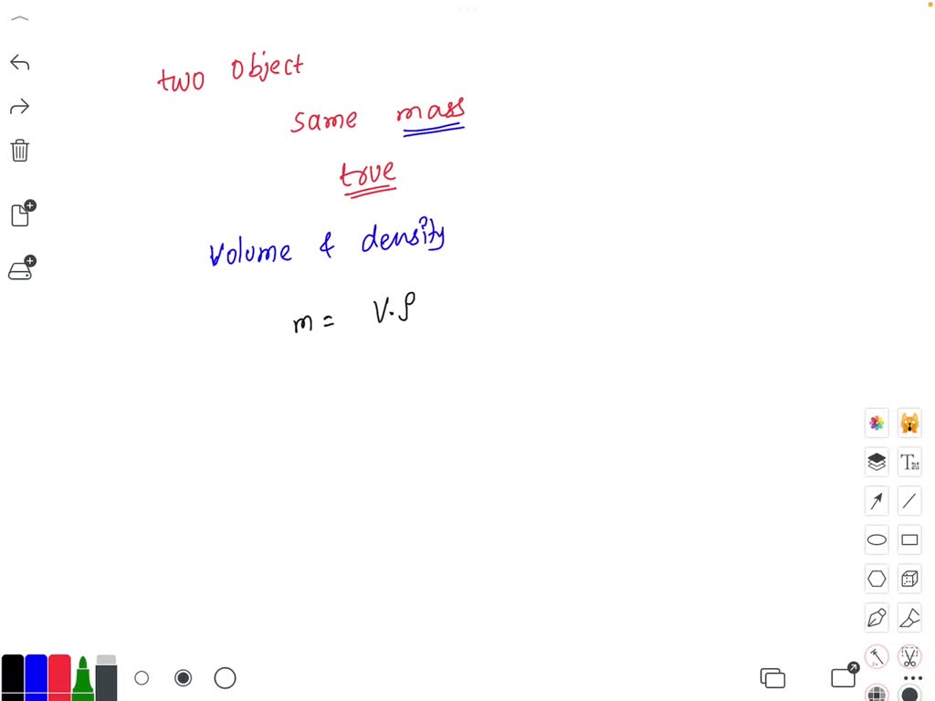 solved-if-two-objects-have-the-same-mass-what-must-be-true-choose