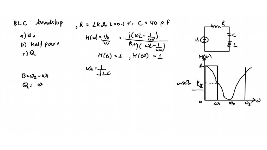 SOLVEDUsing a 25 nF capacitor in the bandpass circuit shown in Fig. 14