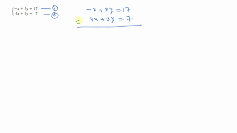 use-any-method-to-solve-the-system-leftbeginarrayr-x3-y17-4-x3-y7endarrayright