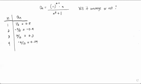 determine-whether-the-sequence-converges-or-diverges-if-it-converges-find-the-limit-a_nfrac-1n-1-nn2