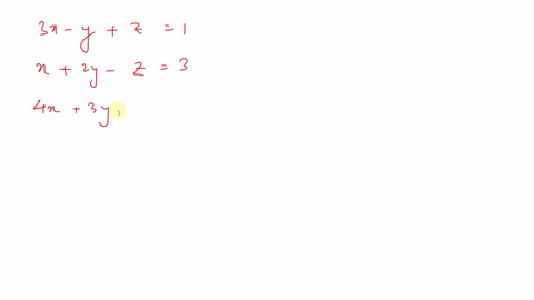 write-a-matrix-equation-equivalent-to-the-system-of-equations-beginaligned3-x-yz-1-x2-y-z-3-4-x3-y-2
