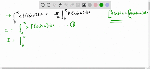 if-f-is-a-continuous-function-defined-on-the-interval-01-show-that-int_0pi-x-fsin-x-d-xfracpi2-int_0