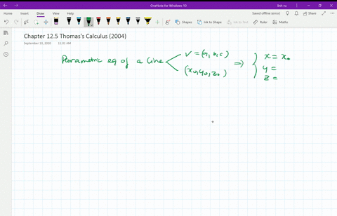 find-parametric-equations-for-the-lines-in-exercises-112-the-line-through-the-point-p3-4-1-parallel-