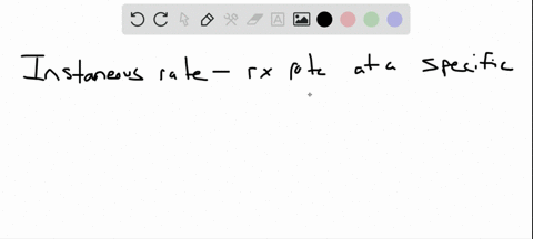 how-does-the-instantaneous-rate-of-a-chemical-reaction-change-with-time