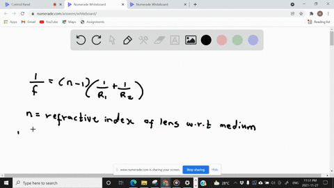 SOLVED:Using a convex lens, can you ever get a virtual image with ...