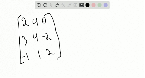 SOLVED:Find the inverse of each of the given matrices by using a ...