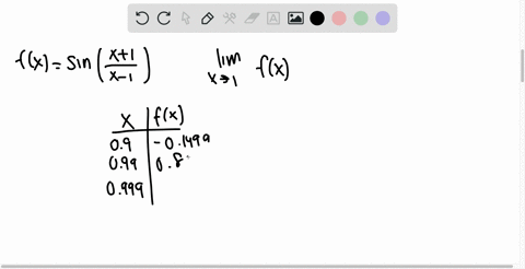 given-fxsin-leftfracx1x-1right-find-lim-_x-rightarrow-1-fx