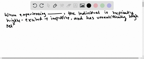 when-experiencing-_____-the-individual-is-typically-highly-excited-and-impulsive-and-has-unrealistic
