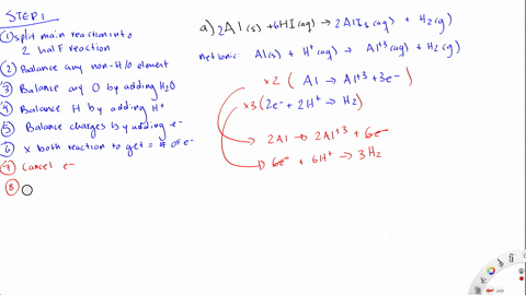 write-a-balanced-equation-for-the-redox-reactions-a-the-reaction-of-aluminum-metal-with-hydroiodic-2