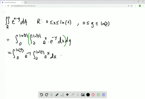 evaluate-the-double-integral-over-the-given-region-r-iint_r-ex-y-d-a-quad-r-quad-0-leq-x-leq-ln-2--2