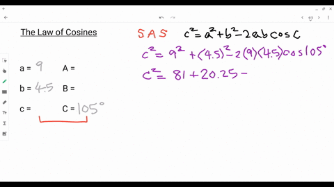 use-the-law-of-cosines-to-solve-the-triangle-round-your-answers-to-two-decimal-places-13