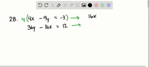 solve-each-system-using-the-elimination-method-beginaligned-4-x-9-y-3-36-y-16-x-12-endaligned