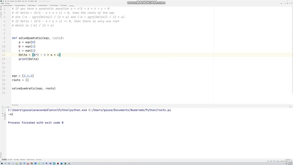 SOLVED:We consider a linear equation y=a x+b where a and b are given ...