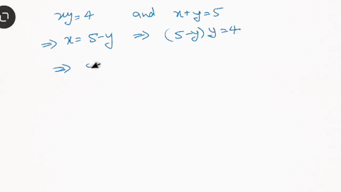 solve-beginaligned-x-y4-xy5-endaligned