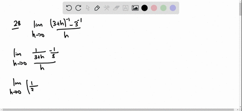 11-32-evaluate-the-limit-if-it-exists-lim-_h-rightarrow-0-frac3h-1-3-1h-2