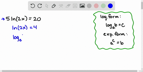 solve-each-logarithmic-equation-be-sure-to-reject-any-value-of-x-that-is-not-in-the-domain-of-th-244