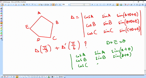 let-a-b-c-d-e-be-the-interior-angles-of-a-convex-pentagon-and-deltaleftbeginarraylll-cos-a-sin-a-sin