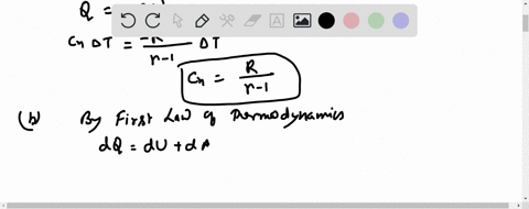 a-delta-ufracv-rgamma-1-delta-t-and-qnu-c_n-delta-t-where-c_n-is-the-molar-heat-capacity-in-the-proc