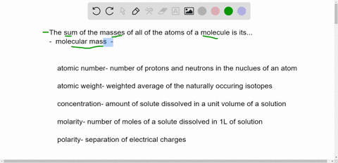 the-sum-of-the-atomic-masses-of-all-the-atoms-of-a-molecule-is-its-a-atomic-weight-b-molarity-c-mole