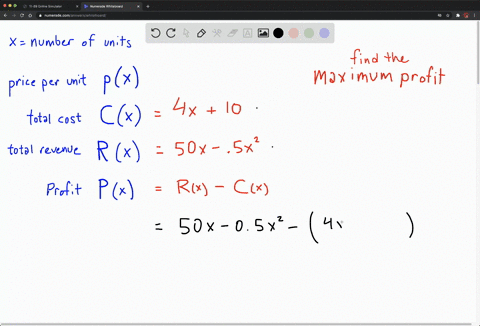 find-the-maximum-profit-and-the-number-of-units-that-must-be-produced-and-sold-in-order-to-yield-the