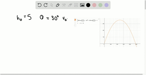 the-following-problems-involve-the-parametric-equations-for-the-path-of-a-projectile-xv_0cos-theta-t