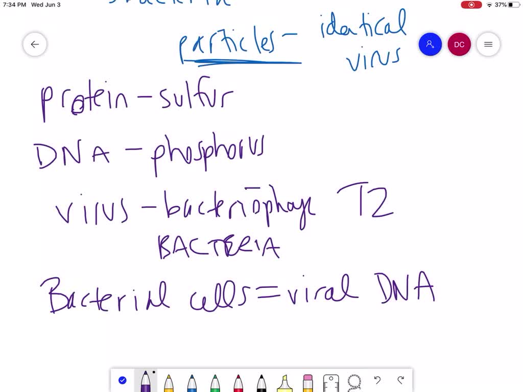 SOLVED:In The Hershey-Chase Experiment, A. DNA From Parent ...