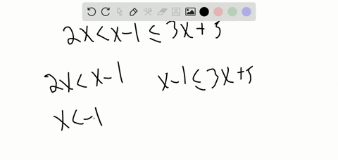 solve-the-given-inequalities-graph-each-solution-2-xx-1-leq-3-x5-2