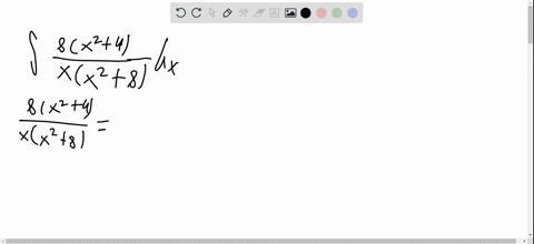 evaluate-the-following-integrals-int-frac8leftx24rightxleftx28right-d-x