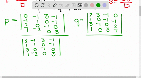 use-cramers-rule-to-find-the-solution-of-each-system-if-possible-leftbeginarrayl-2-p-q3-r-s0-pq-s-1-