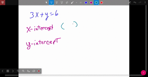 find-the-intercepts-for-each-equation-3-xy6