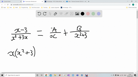 find-the-partial-fraction-decomposition-of-the-rational-function-fracx-3x33-x-2