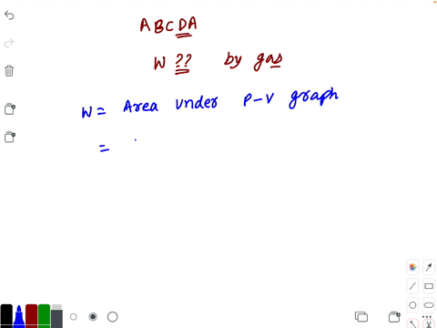 an-ideal-gas-undergoes-cyclic-process-a-b-c-d-a-as-shown-in-given-p-v-diagram-the-amount-of-work-d-2
