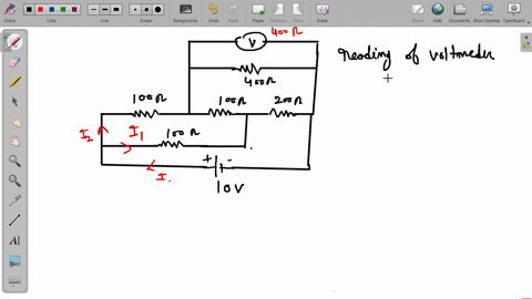 an-electrical-circuit-is-shown-in-fig-the-values-of-resistances-and-the-directions-of-the-currents-3