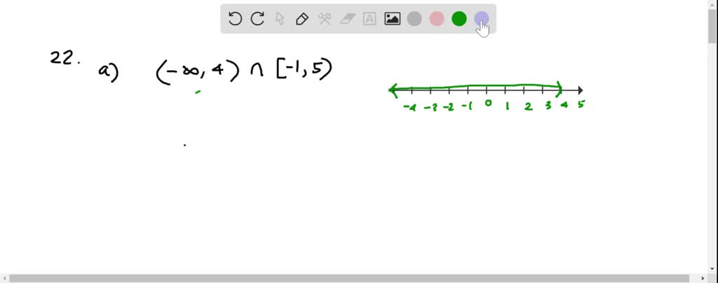 SOLVED:Find the intersection and union of sets as indicated. Write the ...