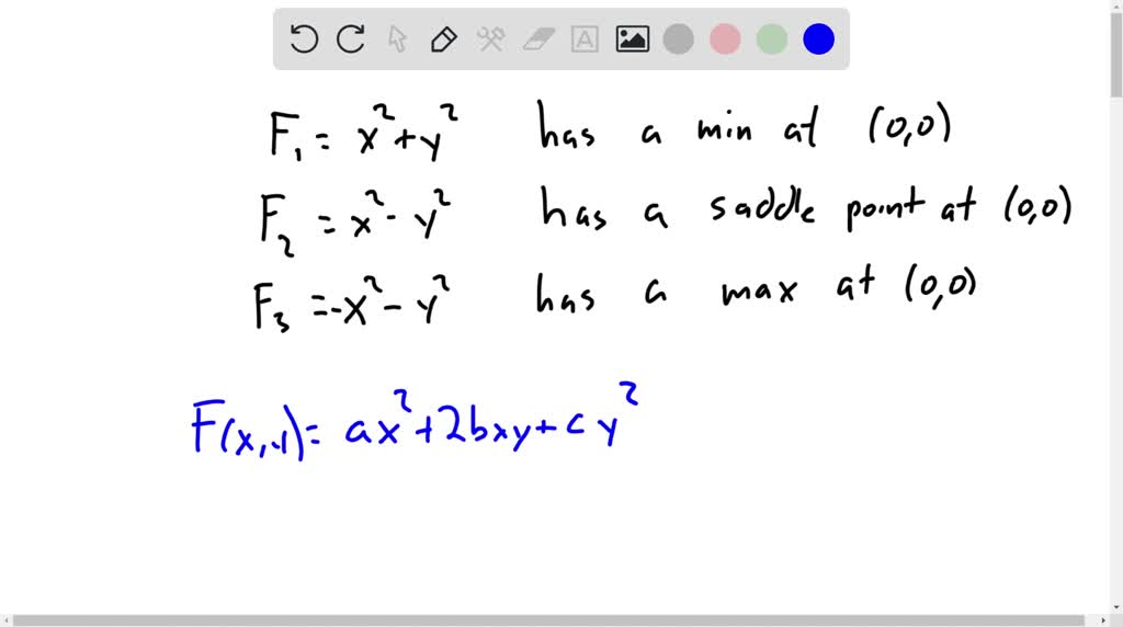 The graph of z=x^2+y^2 is a bowl opening upward. The graph of z=x^2-y^2 ...