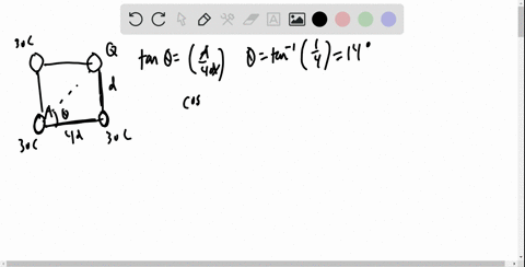 in-the-rectangle-in-the-drawing-a-charge-is-to-be-placed-at-the-empty-corner-to-make-the-net-force-o