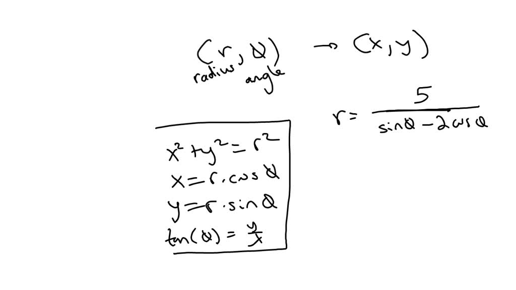 SOLVED:Replace the polar equations in Exercises 27-52 with equivalent ...