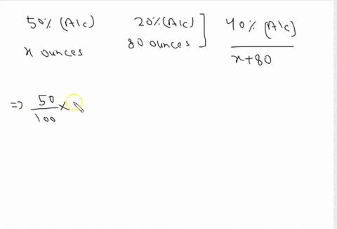 how-many-ounces-of-a-50-alcohol-solution-must-be-mixed-with-80-ounces-of-a-20-alcohol-solution-to-ma