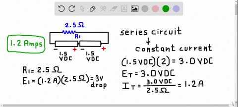 determine-the-current-through-a-25-9-resistor-when-connected-across-two-15-mathrmv-batteries-in-seri