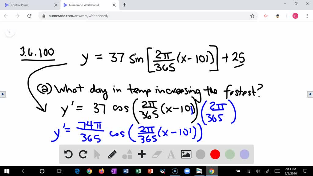 SOLVEDTemperatures in Fairbanks, Alaska The graph in the