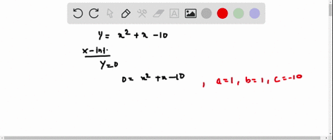 find-the-x-intercepts-of-the-graph-of-the-equation-yx2x-10