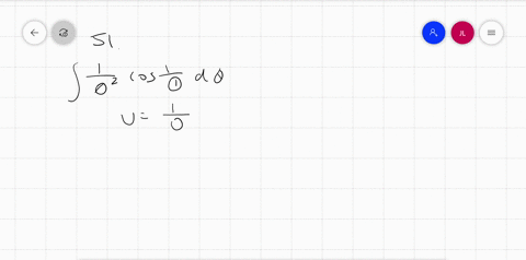 find-the-indefinite-integral-int-frac1theta2-cos-frac1theta-d-theta